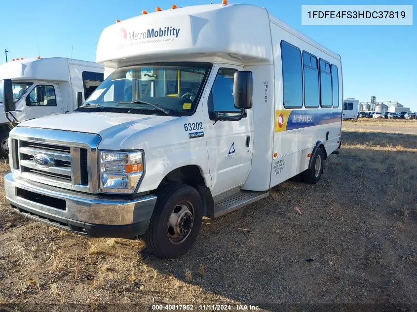 2017 Ford Econoline VIN: 1FDFE4FS3HDC37819 Lot: 40817952