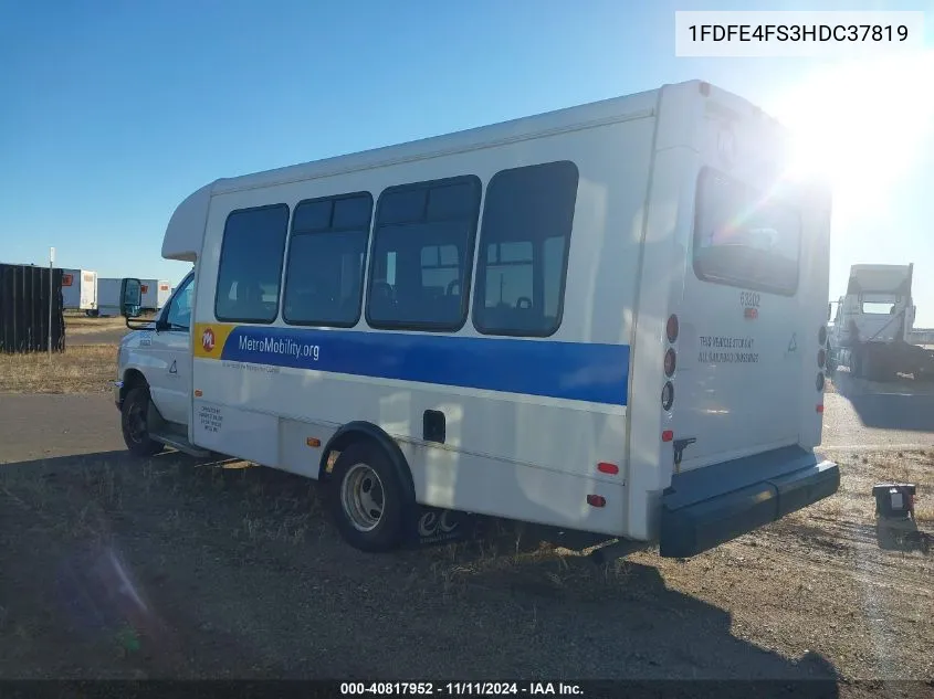 2017 Ford Econoline VIN: 1FDFE4FS3HDC37819 Lot: 40817952