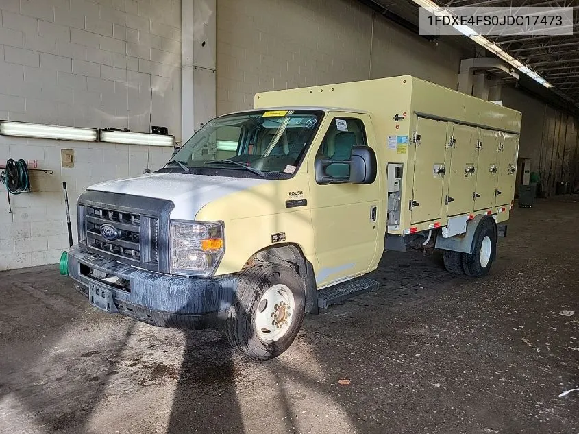 2018 Ford E-450 Cutaway VIN: 1FDXE4FS0JDC17473 Lot: 40233073