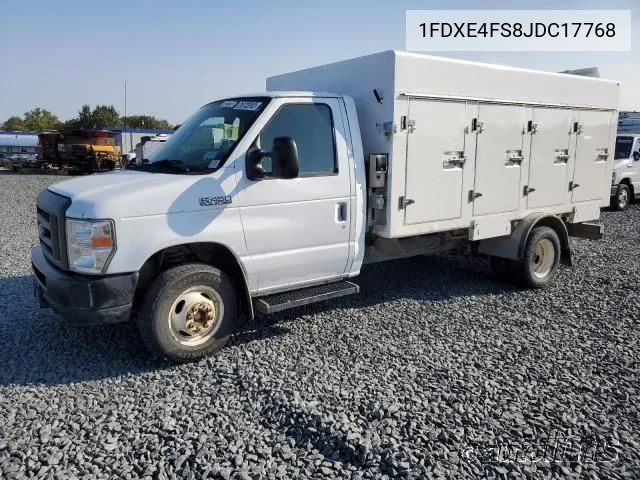 2018 Ford E-450 Cutaway VIN: 1FDXE4FS8JDC17768 Lot: 40422804