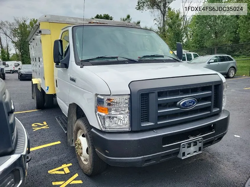 2018 Ford Econoline E450 Super Duty Cutwy Van VIN: 1FDXE4FS6JDC35024 Lot: 40524769