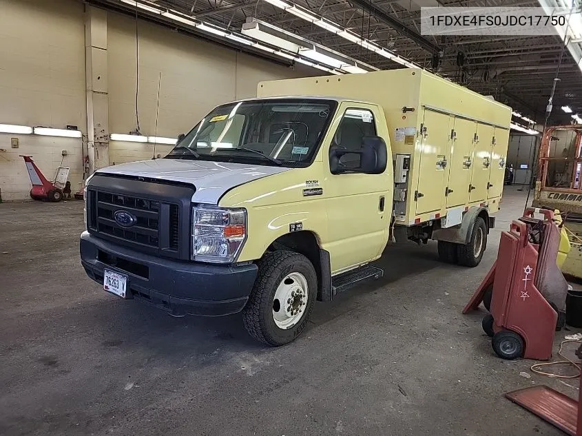 2018 Ford E-450 Cutaway VIN: 1FDXE4FS0JDC17750 Lot: 40574415