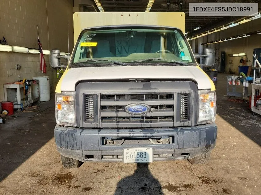 2018 Ford E-450 Cutaway VIN: 1FDXE4FS5JDC18991 Lot: 40633276