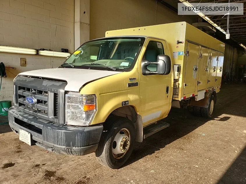 2018 Ford E-450 Cutaway VIN: 1FDXE4FS5JDC18991 Lot: 40633276