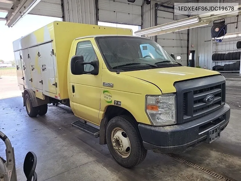 2018 Ford E-450 Cutaway VIN: 1FDXE4FS6JDC19678 Lot: 40648935