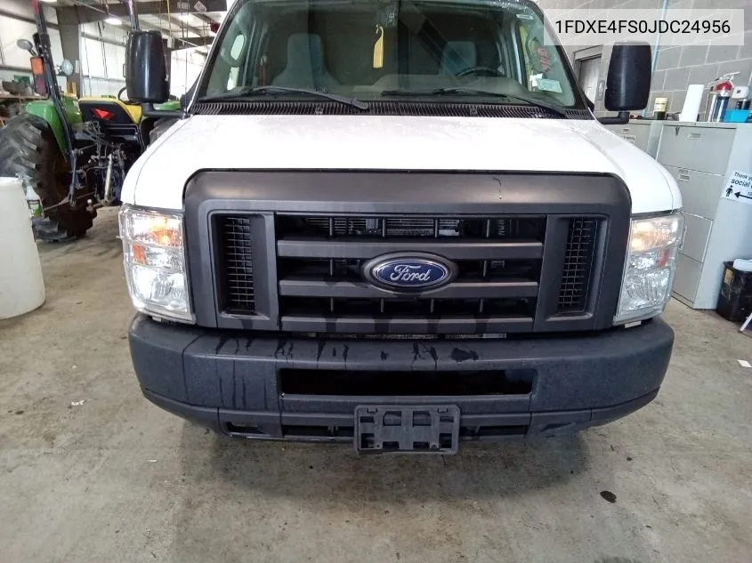 2018 Ford Econoline E450 Super Duty Cutwy Van VIN: 1FDXE4FS0JDC24956 Lot: 40667781