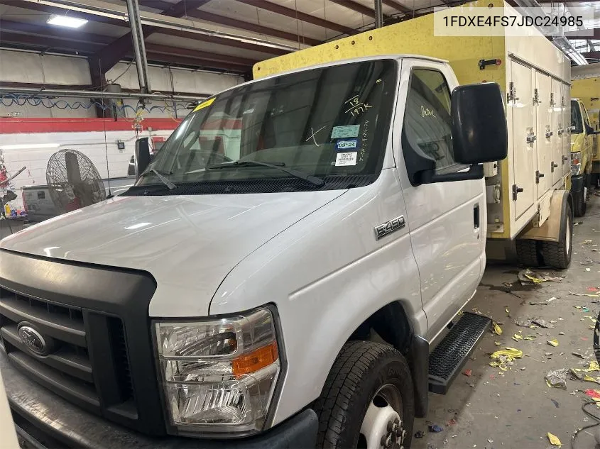 2018 Ford E-450 Cutaway VIN: 1FDXE4FS7JDC24985 Lot: 40685549