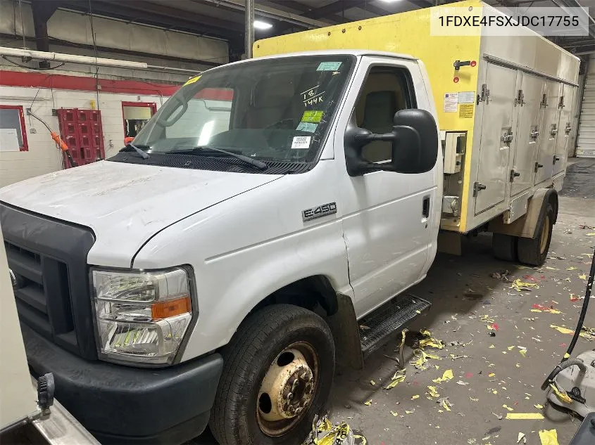 2018 Ford E-450 Cutaway VIN: 1FDXE4FSXJDC17755 Lot: 40685550