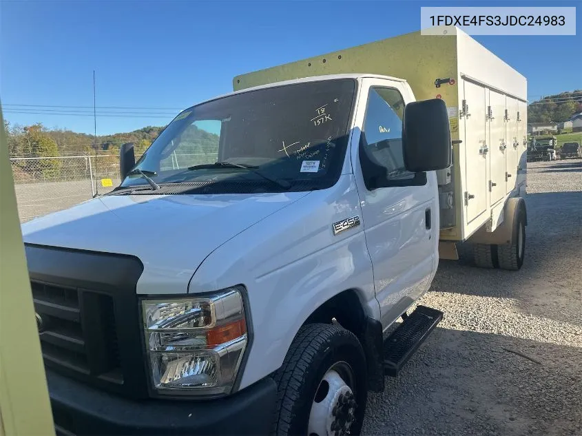 2018 Ford E-450 Cutaway VIN: 1FDXE4FS3JDC24983 Lot: 40685552