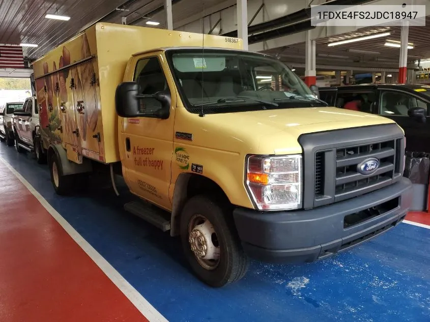 2018 Ford E-450 Cutaway VIN: 1FDXE4FS2JDC18947 Lot: 40685553