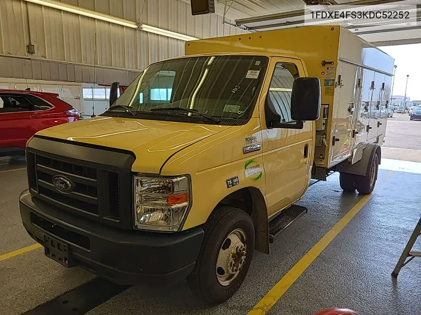 2019 Ford E-450 Cutaway VIN: 1FDXE4FS3KDC52252 Lot: 40247765