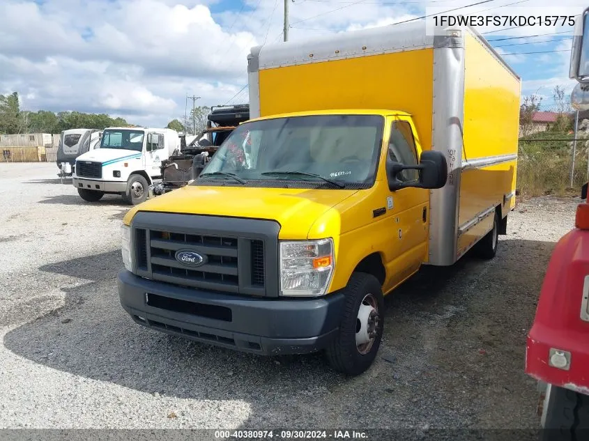 1FDWE3FS7KDC15775 2019 Ford E-350 Cutaway