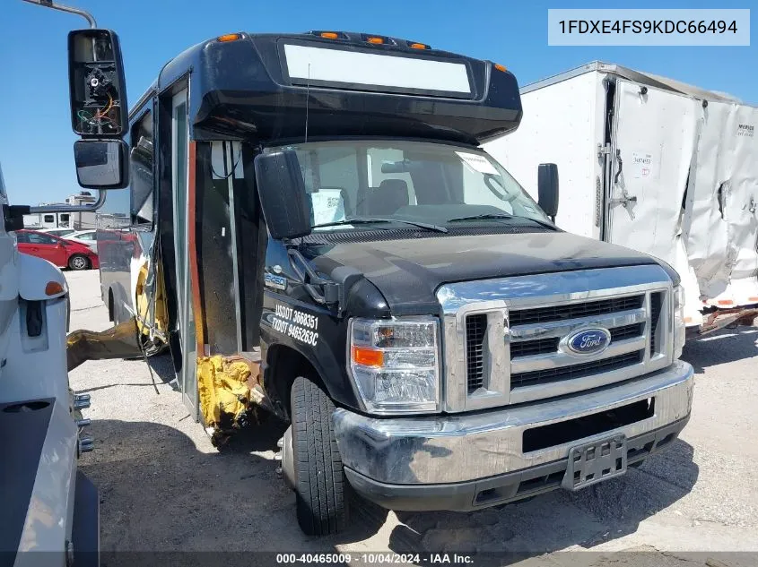 2019 Ford E-450 Cutaway VIN: 1FDXE4FS9KDC66494 Lot: 40465009