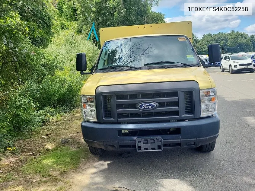 2019 Ford E-450 Cutaway VIN: 1FDXE4FS4KDC52258 Lot: 40524197