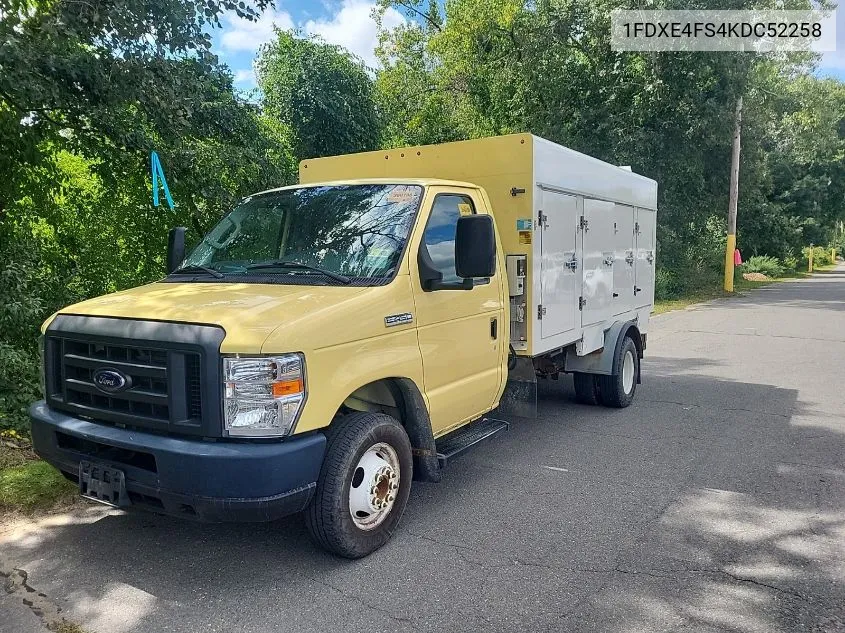 2019 Ford E-450 Cutaway VIN: 1FDXE4FS4KDC52258 Lot: 40524197