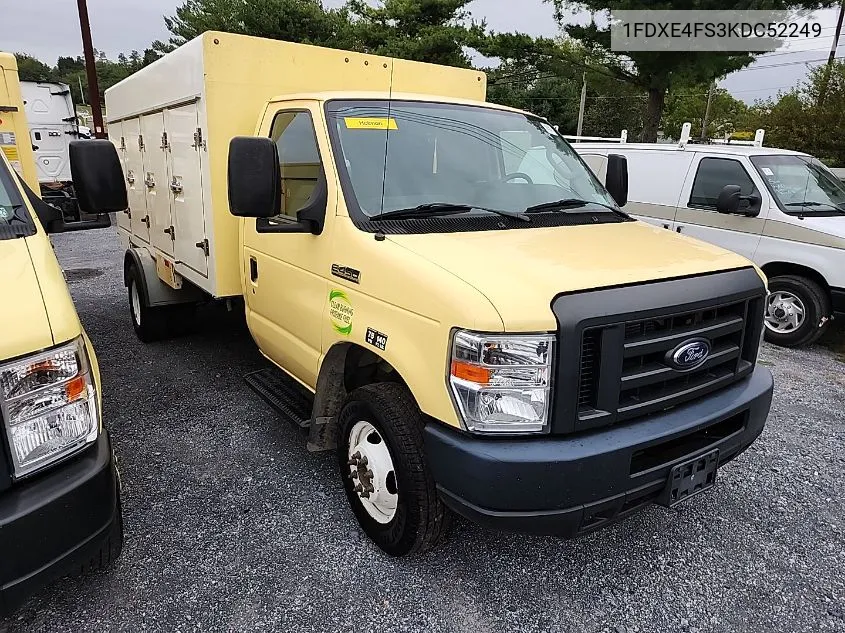 2019 Ford E-450 Cutaway VIN: 1FDXE4FS3KDC52249 Lot: 40537204