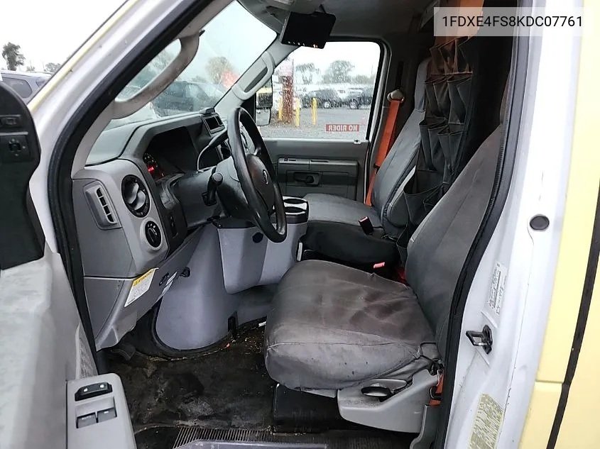 2019 Ford Econoline E450 Super Duty Cutaway Van VIN: 1FDXE4FS8KDC07761 Lot: 40555962