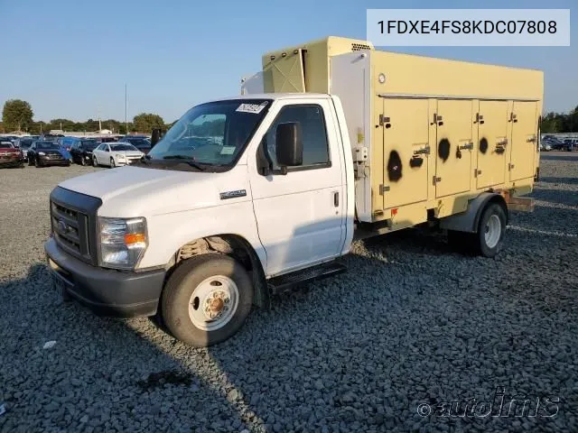 2019 Ford E-450 Cutaway VIN: 1FDXE4FS8KDC07808 Lot: 40792562