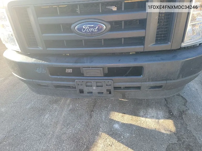 2021 Ford E-450 Cutaway VIN: 1FDXE4FNXMDC34246 Lot: 40599759