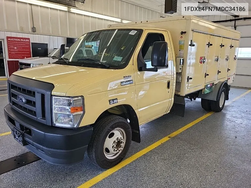 2021 Ford E-450 Cutaway VIN: 1FDXE4FN7MDC34186 Lot: 40637708