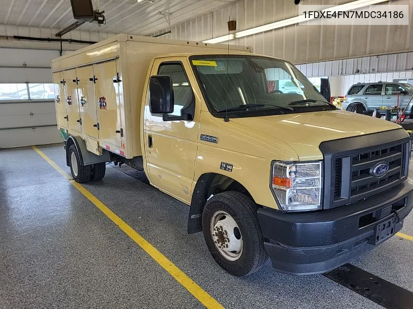 2021 Ford E-450 Cutaway VIN: 1FDXE4FN7MDC34186 Lot: 40637708