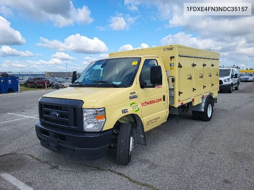 2022 Ford E-450 Cutaway VIN: 1FDXE4FN3NDC35157 Lot: 40356935