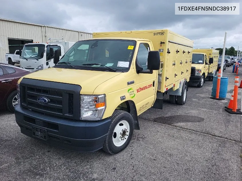 1FDXE4FN5NDC38917 2022 Ford E-450 Cutaway