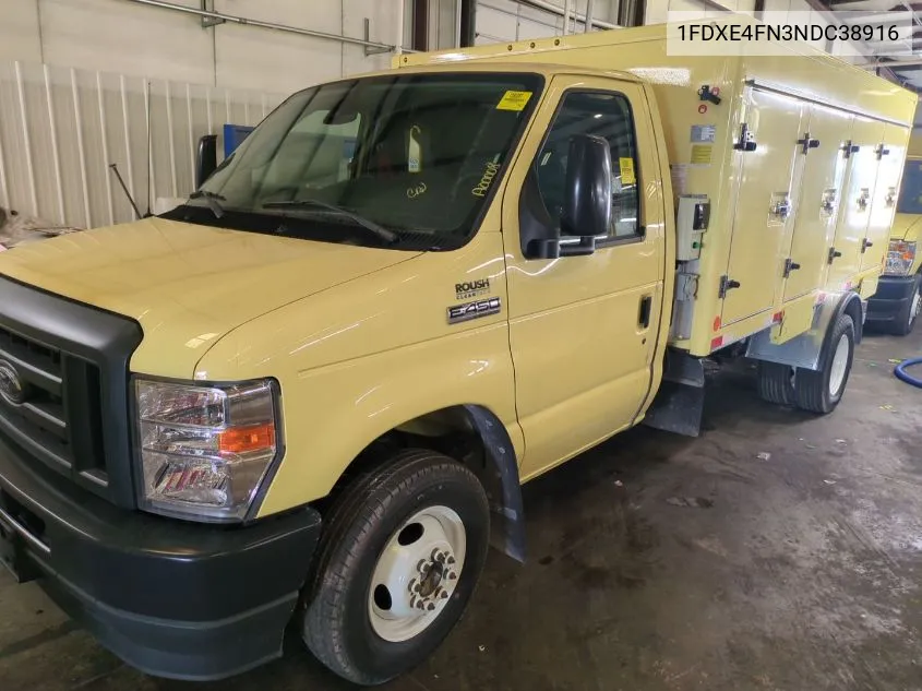 1FDXE4FN3NDC38916 2022 Ford E-450 Cutaway