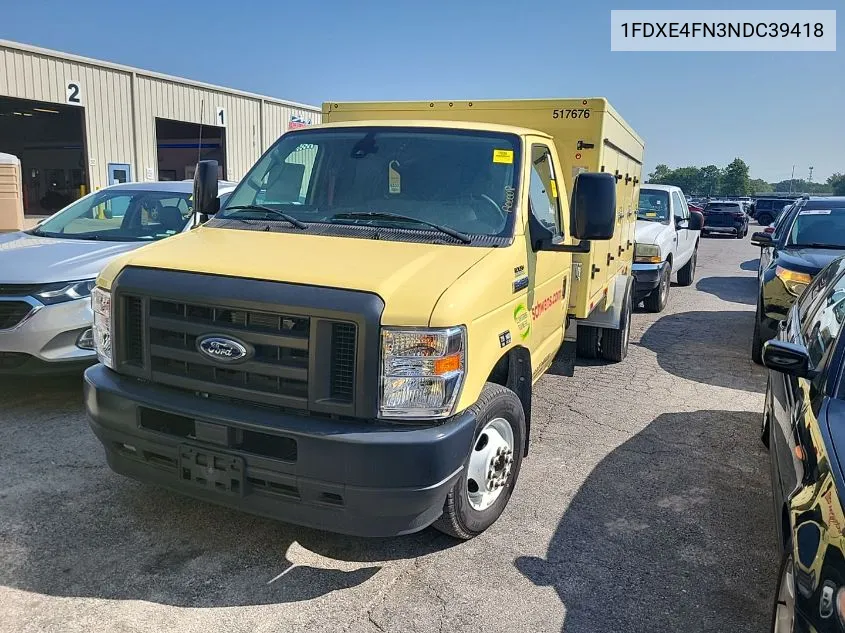 1FDXE4FN3NDC39418 2022 Ford E-450 Cutaway