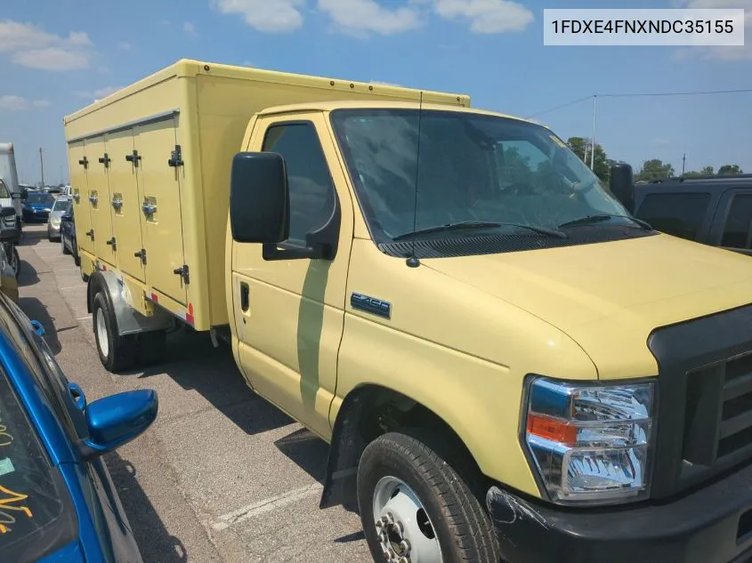 2022 Ford E-450 Cutaway VIN: 1FDXE4FNXNDC35155 Lot: 40539541