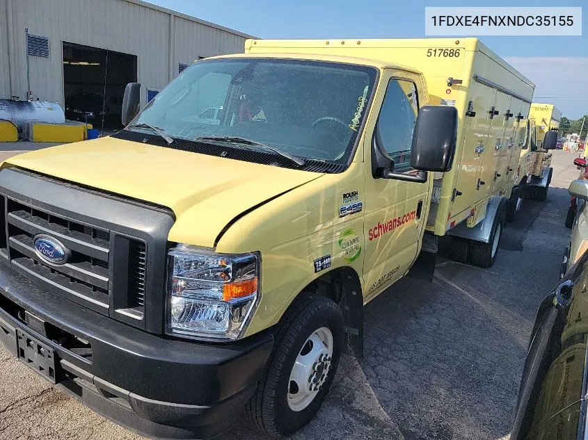 2022 Ford E-450 Cutaway VIN: 1FDXE4FNXNDC35155 Lot: 40539541