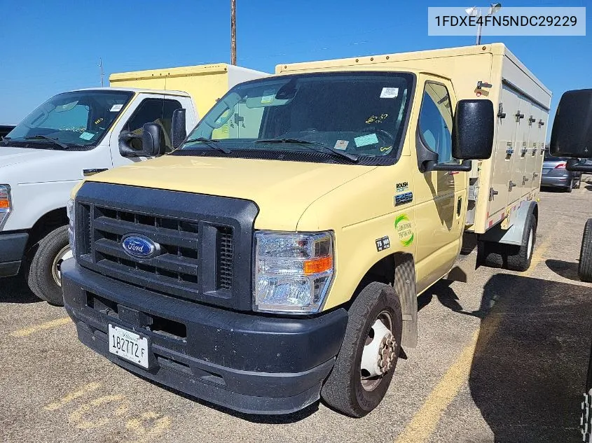 2022 Ford E-450 Cutaway VIN: 1FDXE4FN5NDC29229 Lot: 40587270