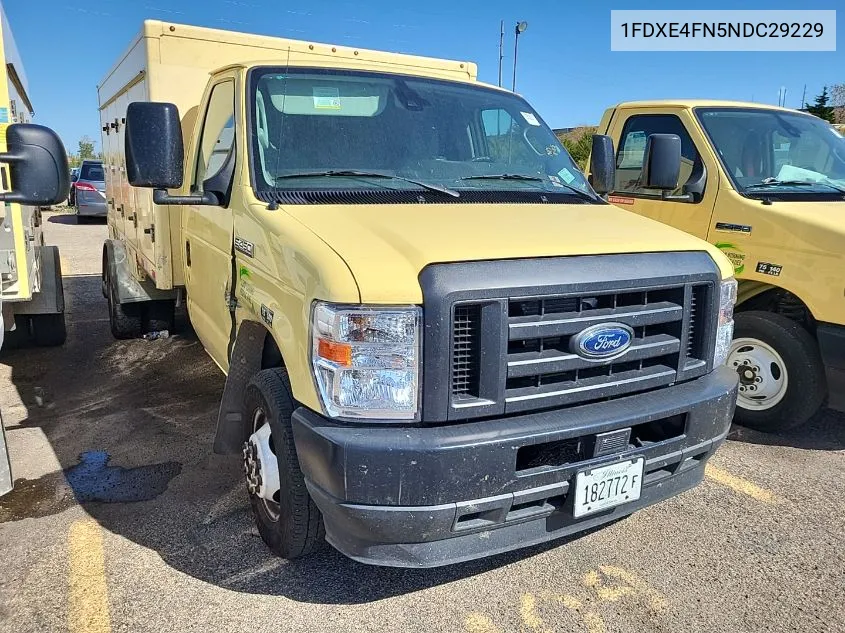 2022 Ford E-450 Cutaway VIN: 1FDXE4FN5NDC29229 Lot: 40587270