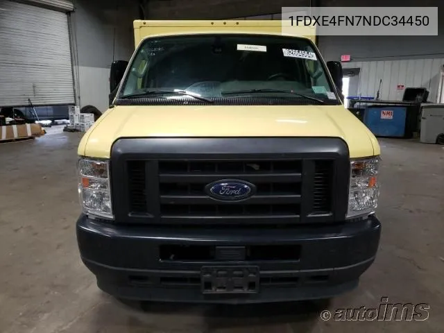 1FDXE4FN7NDC34450 2022 Ford E450 Super Duty Refrigerated Truck