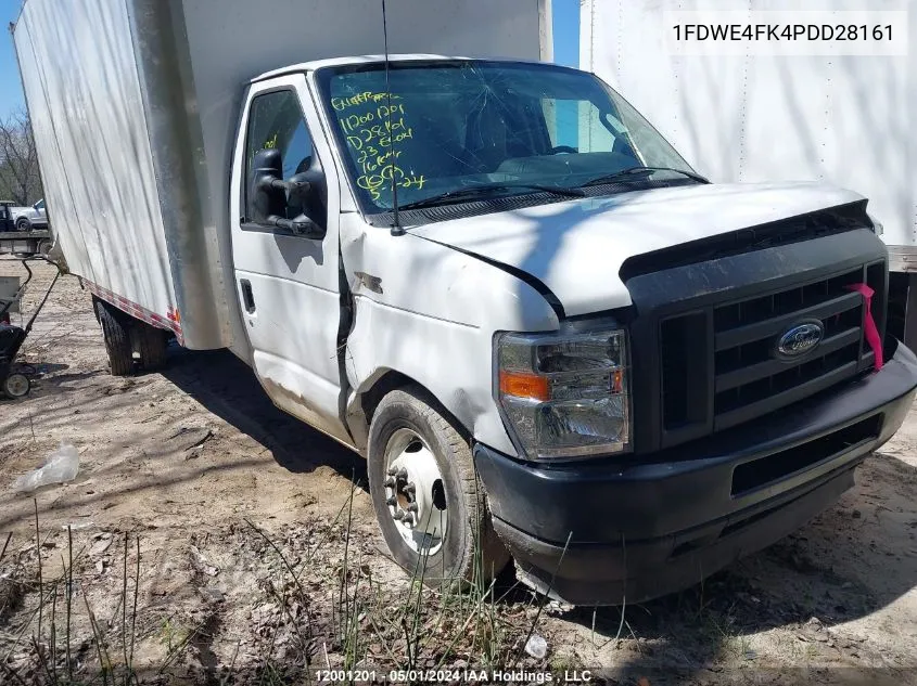 2023 Ford Econoline E450 Super Duty Cutaway Van VIN: 1FDWE4FK4PDD28161 Lot: 12001201