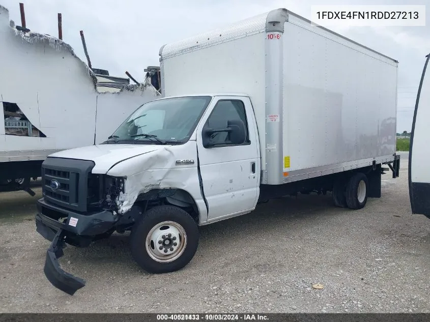 2024 Ford E-450 Cutaway VIN: 1FDXE4FN1RDD27213 Lot: 40521433