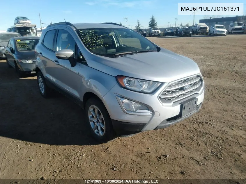 2018 Ford Ecosport Se VIN: MAJ6P1UL7JC161371 Lot: 12141969