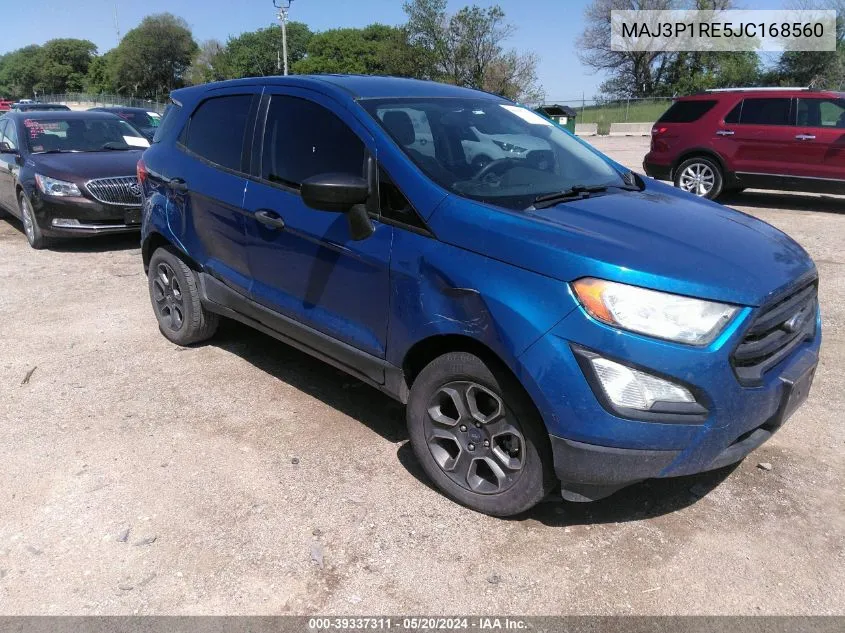 MAJ3P1RE5JC168560 2018 Ford Ecosport S