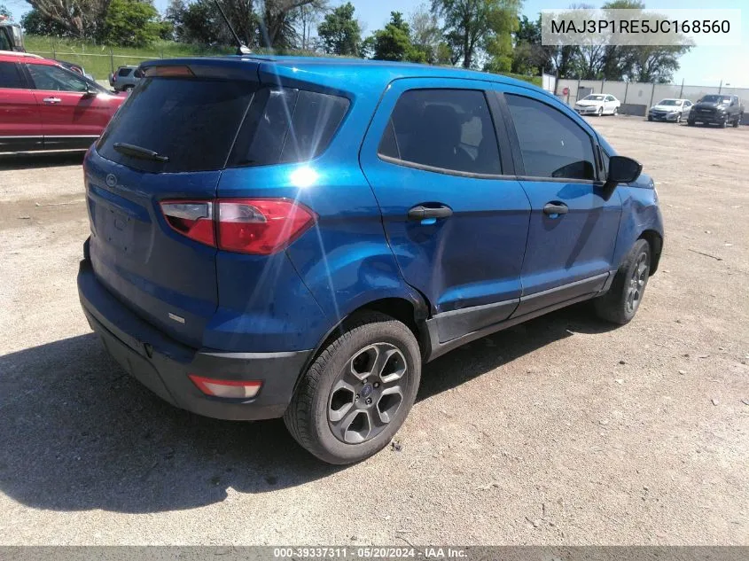 MAJ3P1RE5JC168560 2018 Ford Ecosport S