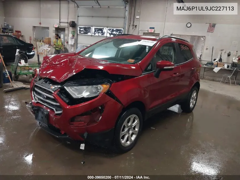 MAJ6P1UL9JC227113 2018 Ford Ecosport Se