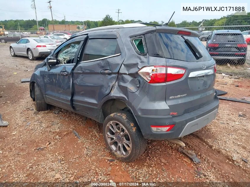 MAJ6P1WLXJC171888 2018 Ford Ecosport Titanium