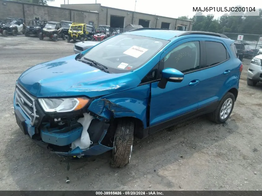 MAJ6P1UL5JC200104 2018 Ford Ecosport Se