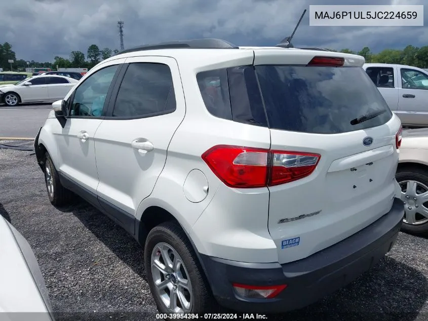 MAJ6P1UL5JC224659 2018 Ford Ecosport Se