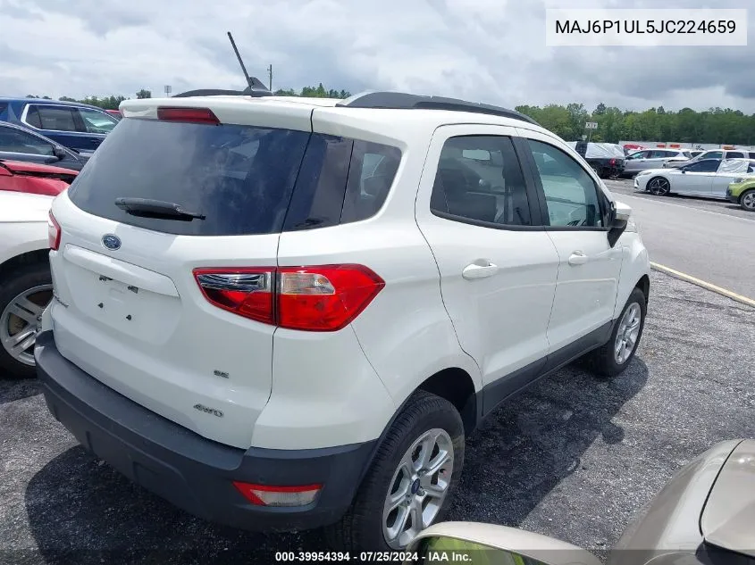 MAJ6P1UL5JC224659 2018 Ford Ecosport Se