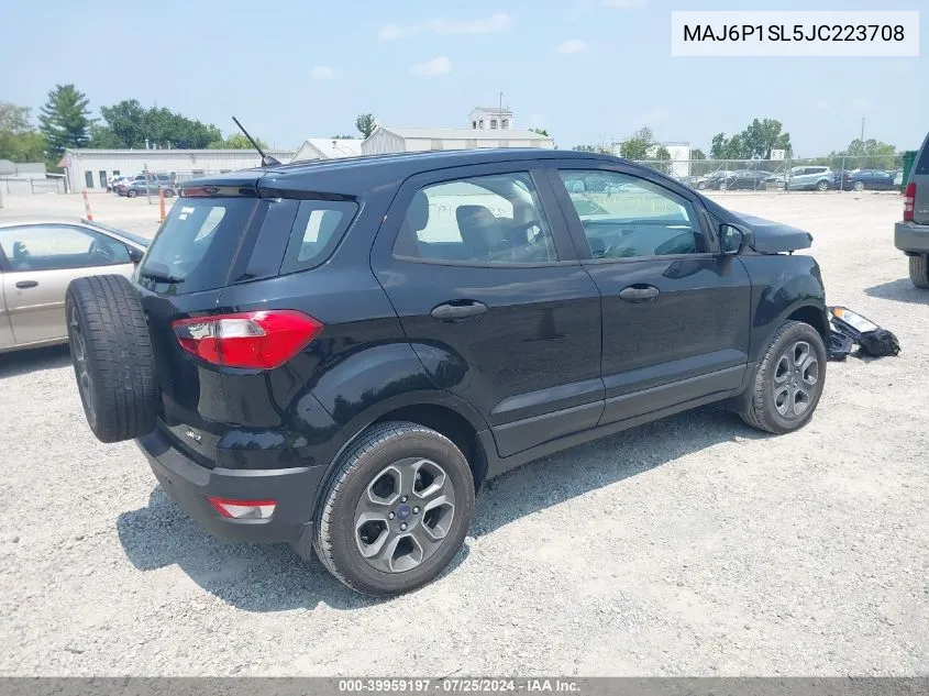 MAJ6P1SL5JC223708 2018 Ford Ecosport S