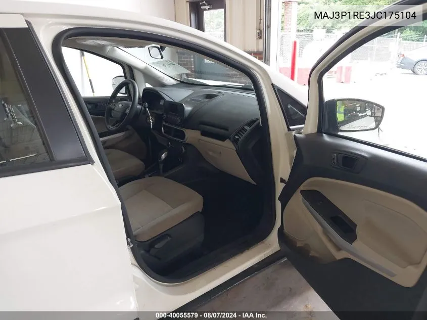 MAJ3P1RE3JC175104 2018 Ford Ecosport S