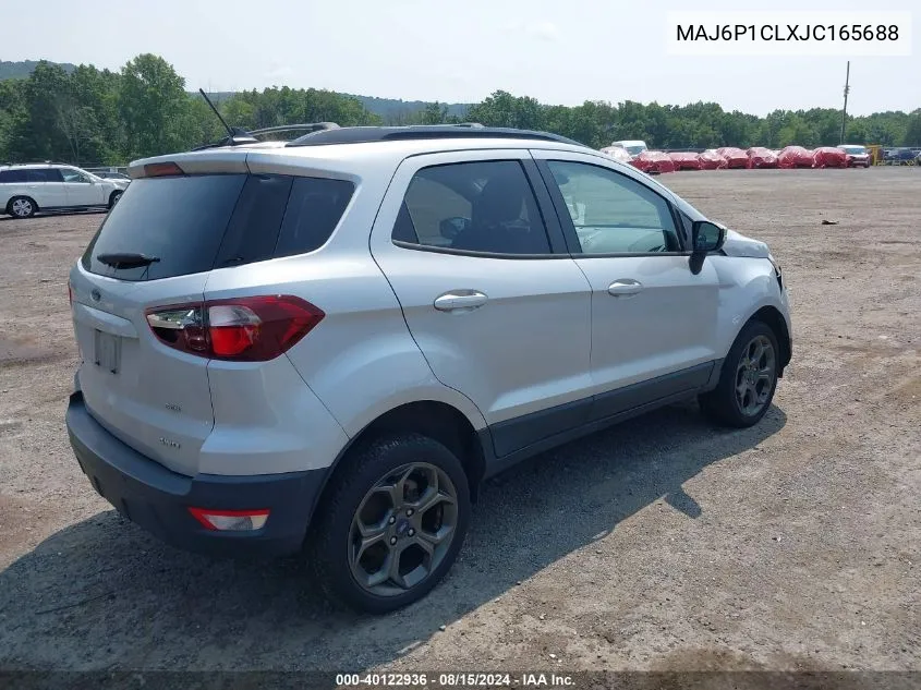 MAJ6P1CLXJC165688 2018 Ford Ecosport Ses