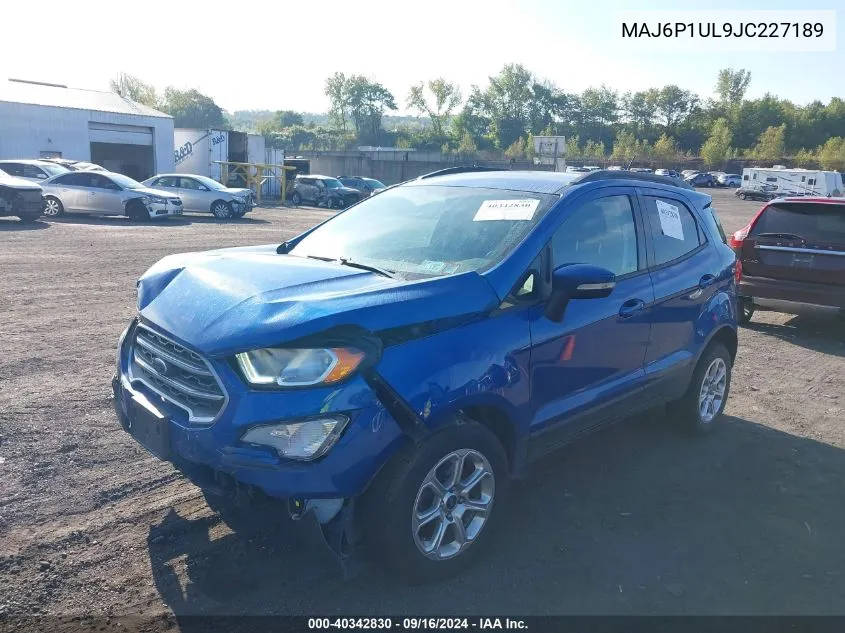 MAJ6P1UL9JC227189 2018 Ford Ecosport Se