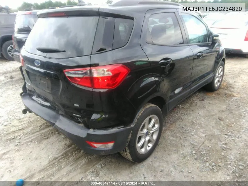 MAJ3P1TE6JC234820 2018 Ford Ecosport Se