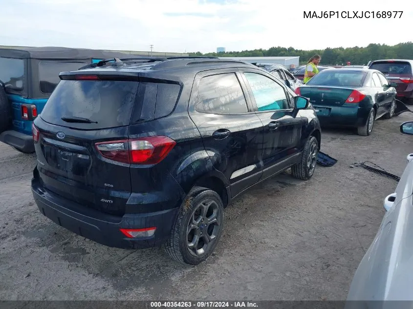 2018 Ford Ecosport Ses VIN: MAJ6P1CLXJC168977 Lot: 40354263